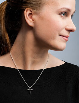 Cross of hope necklace