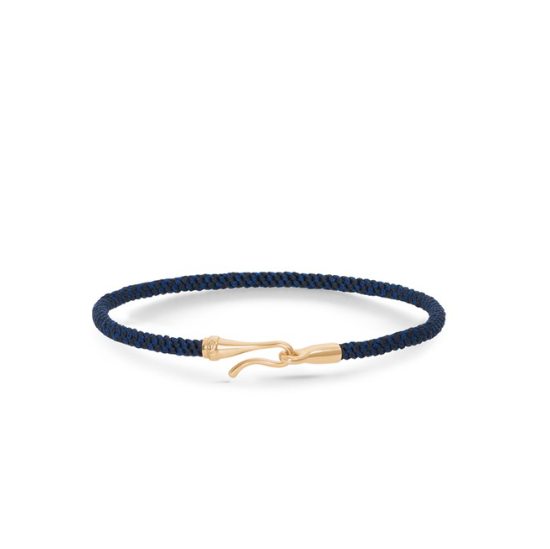 OLE LYNGGAARD Armband Life Midnight Guld