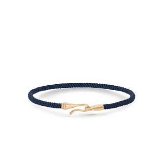 OLE LYNGGAARD Armband Life Midnight Guld