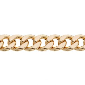 Pansar ihålig 18k 50 cm 3,4mm - 4