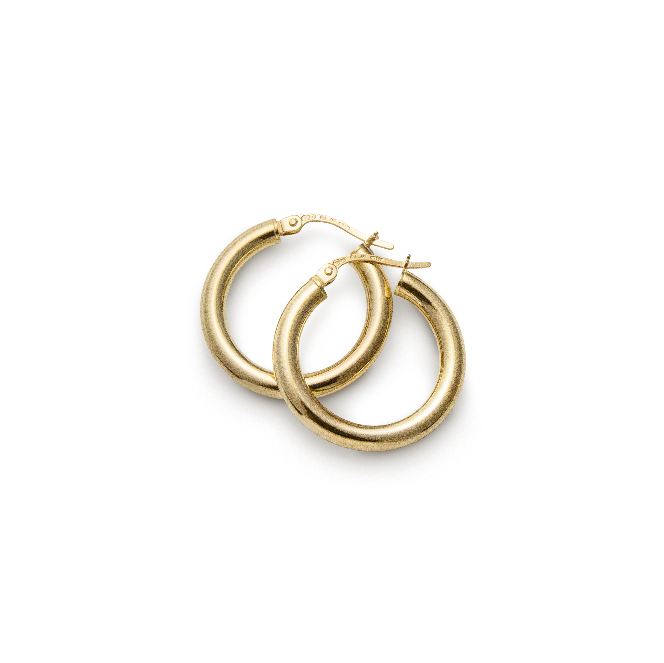 Silmukka putki 18K punainen kulta 19mm