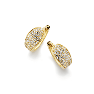 Svedbom Creole Wide with CZ 18K Gold