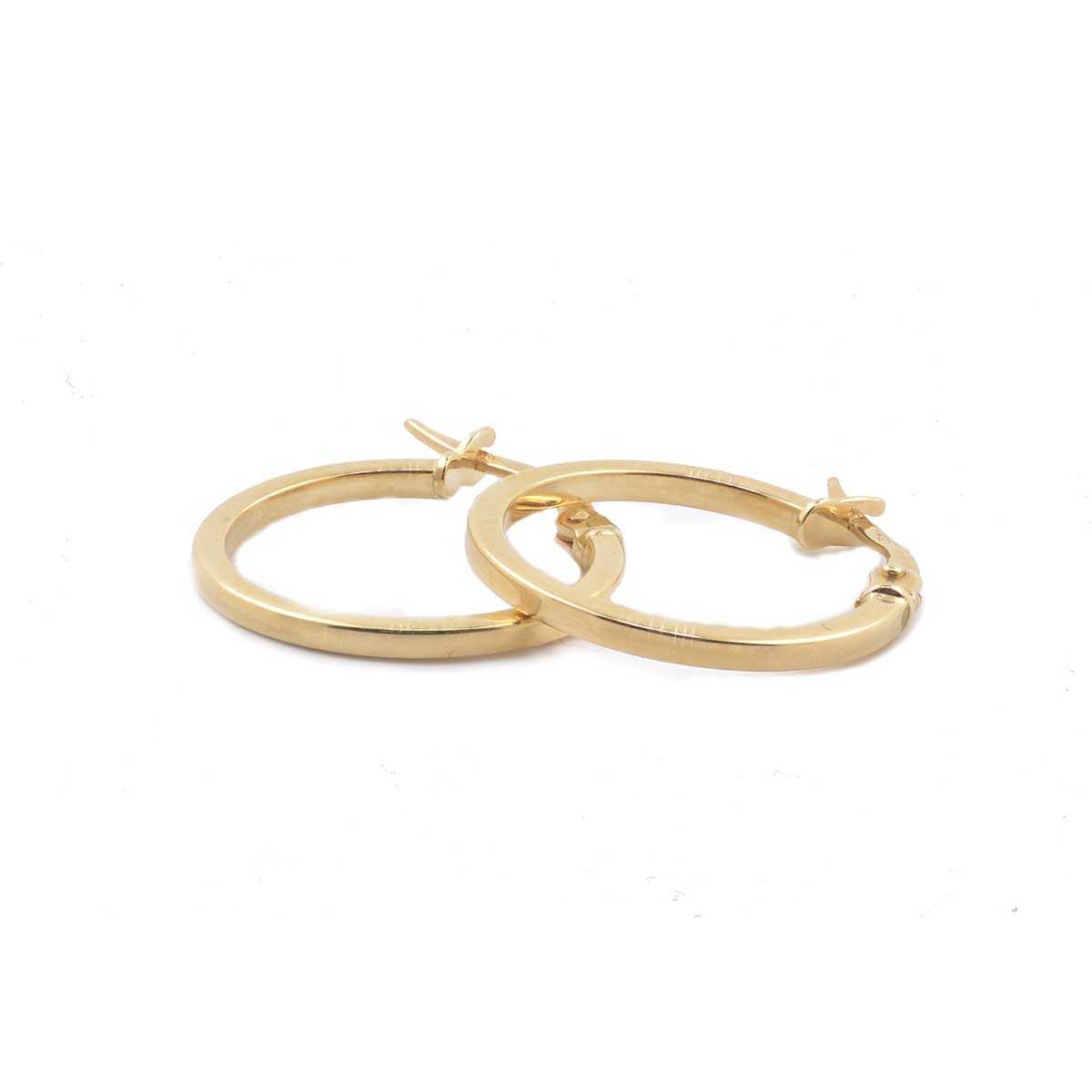 Creol 18K Gold Neliömäinen putki 15 mm - 3
