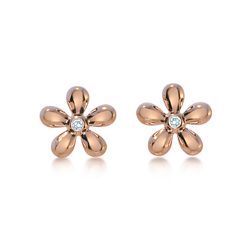 Ringö Ørering Blomster Guld