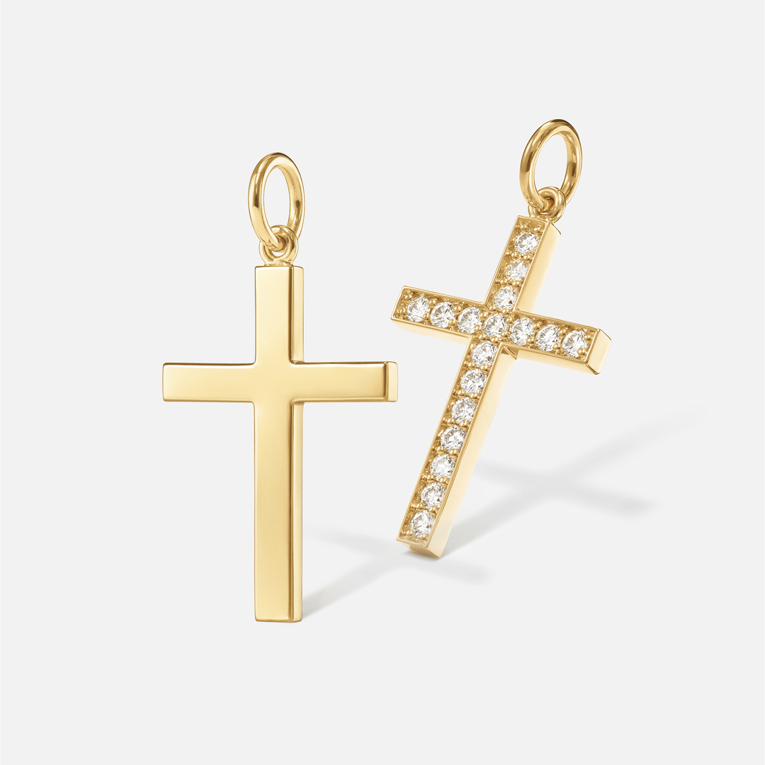Cross Pendant Pavé - 4