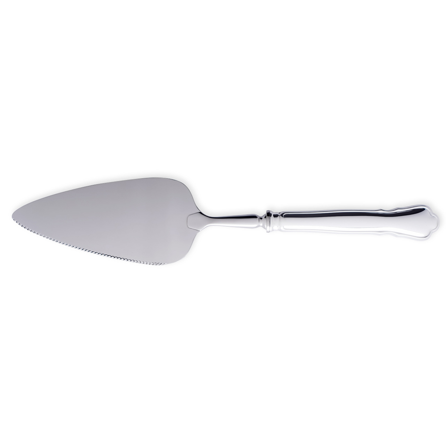 GENSE Chippendale Tårtspade Äkta Silver, rostfritt blad