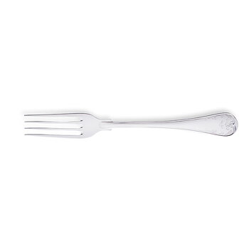 Old French Dinner Fork Genuine Silver