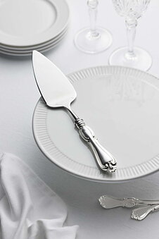 Olga Tårtspade Äkta Silver, rostfritt blad