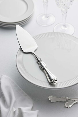 Olga Tårtspade Äkta Silver, rostfritt blad