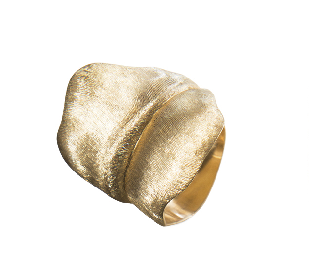 Ring Blade Stor Rød Guld