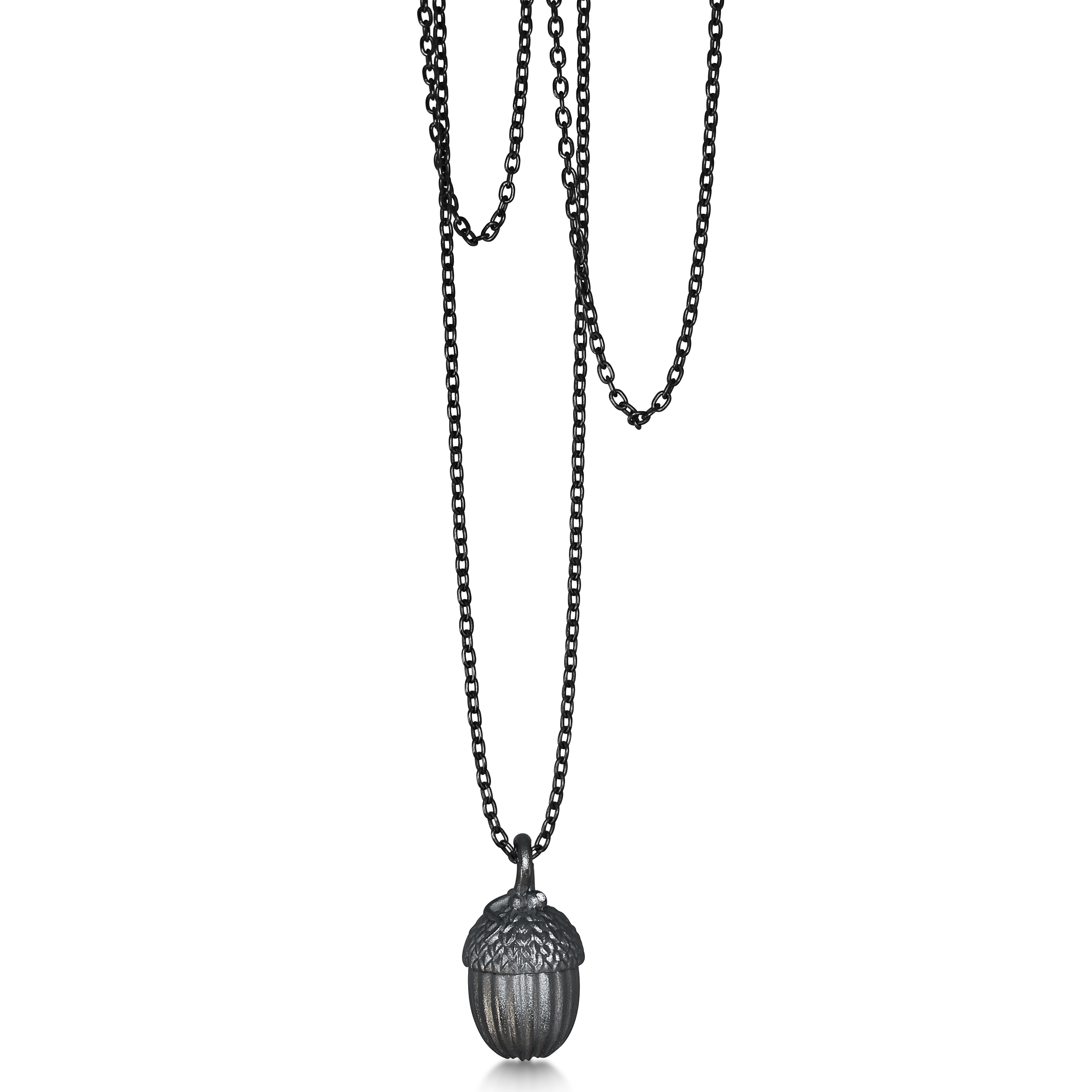 Ekholmen Acorn Necklace Medium Oxidized - 2