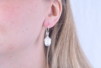 Acorn Earring Silver