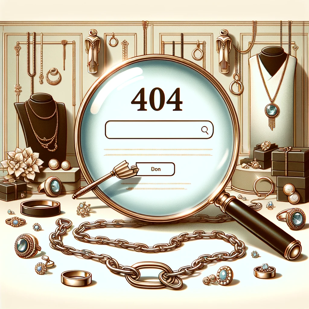 404 bild med smycken