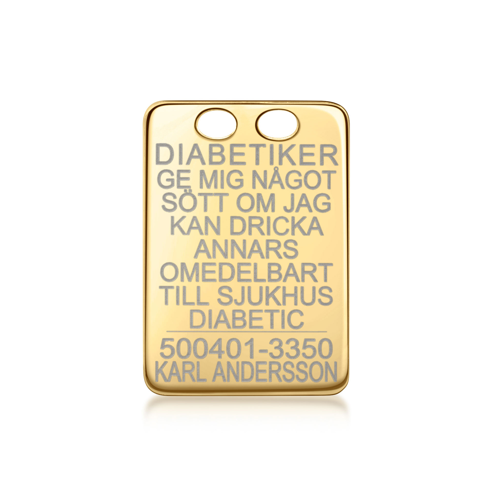 Medicinbakke Guld