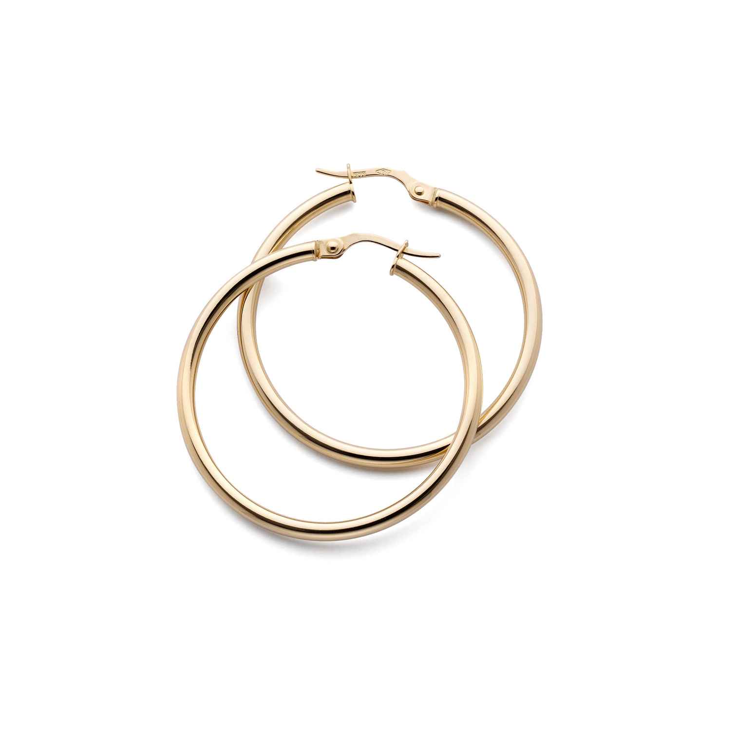 Gold earrings - Creoles