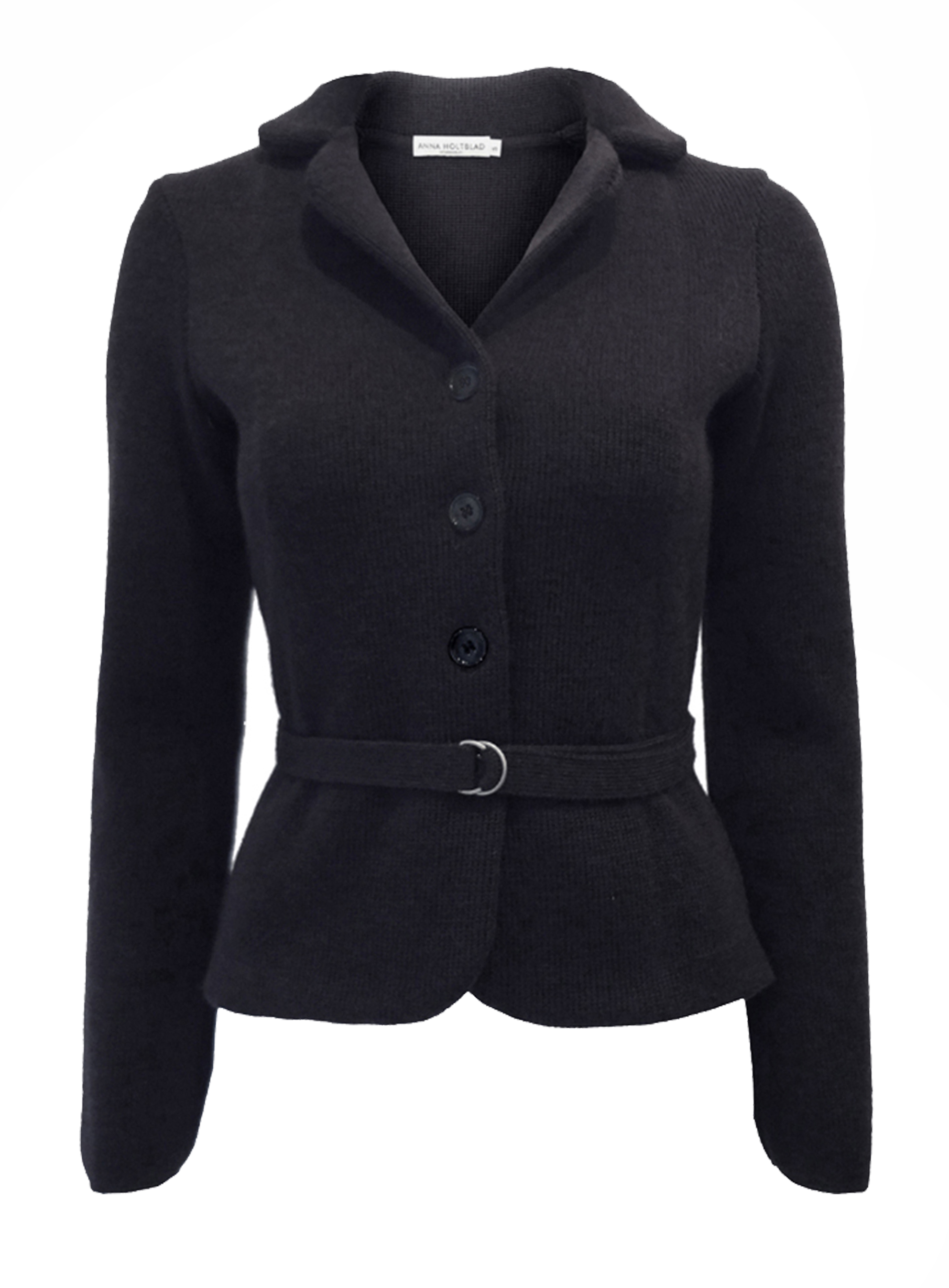 Anna Holtblad Shop - SHORT FITTED JACKET WITH BELT