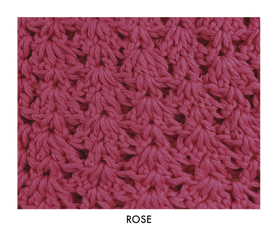 Anna Holtblad Shop - CROCHET PENCIL SKIRT only in colour ROSE