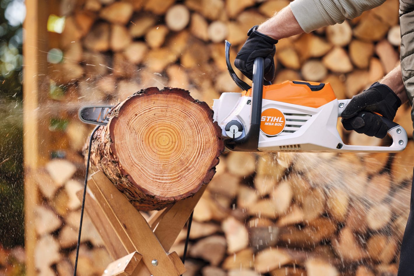 Stihl MSA 80 C-B UTAN BATTERI OCH LADDARE, 1/4”, SVÄRD R 35CM/14”, PM3 1,1MM/0,043” - 4