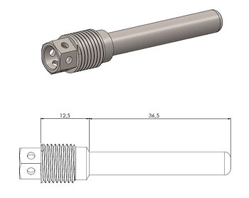 Moto-Master Brake Pad Pin