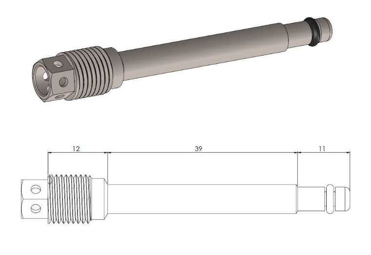 Moto-Master Brake Pad Pin