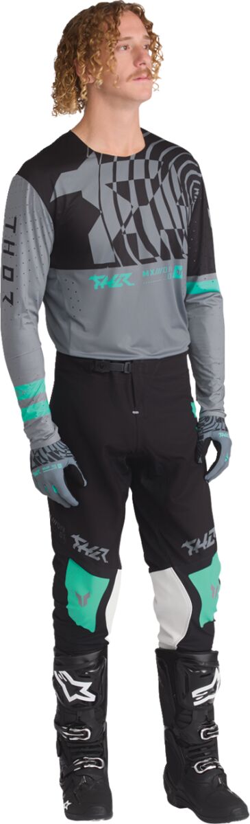 THOR Sportmode Mind Control Crossbyxor Aqua/ Svart/ Charcoal - 4