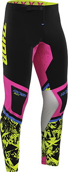 THOR Sportmode Punk'd Crossbyxor Svart/ Fuchsia/ Grå/ Gul