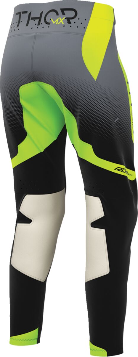 THOR Women's Sportmode Merge Crossbyxor Svart/ Charcoal/ Grön/ Gul - 2
