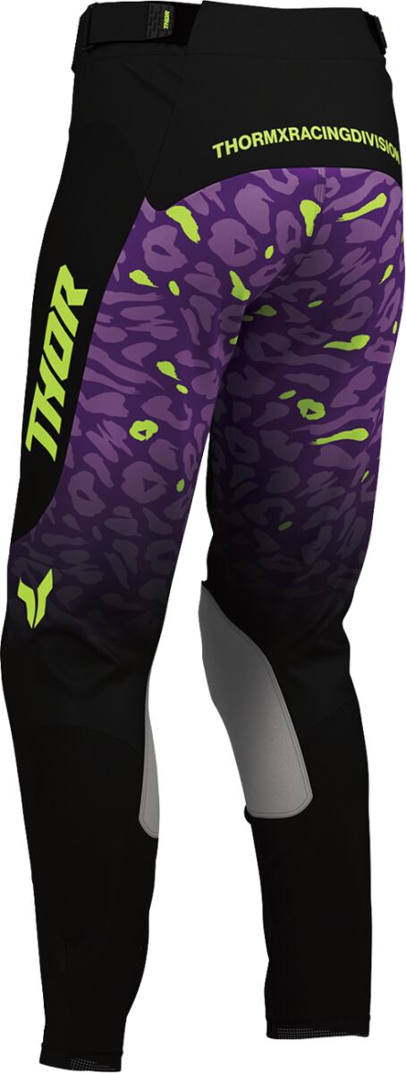 THOR Women's Launchmode Spotted Crossbyxor Svart/ Lila/ Gul - 4