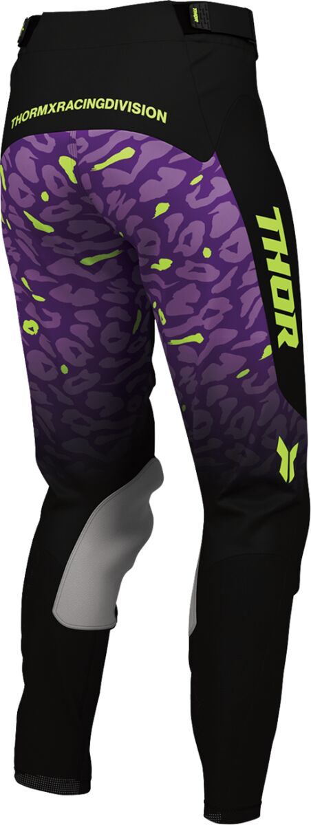 THOR Women's Launchmode Spotted Crossbyxor Svart/ Lila/ Gul - 2