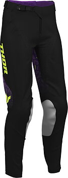THOR Women's Launchmode Spotted Crossbyxor Svart/ Lila/ Gul