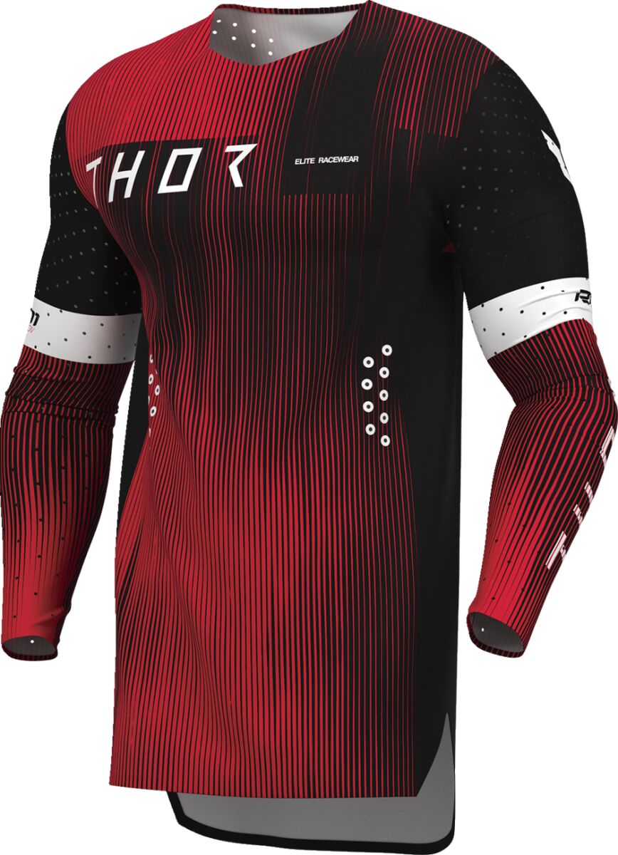 THOR Sportmode Vanish Crosströja Svart/ Röd/ Vit - 3