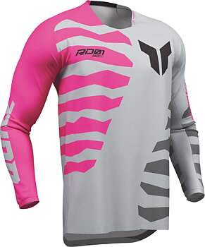 THOR Launchmode Shredder Crosstrøye Svart/ Fuchsia/ Grå