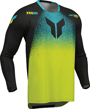 THOR Launchmode Air Darkside Crosstrøye Acid/ Aqua/ Svart