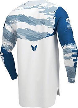 THOR Sportmode Recon LE Crosstrøye Blå/ Hvit