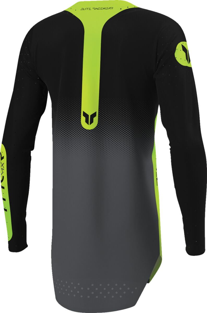 THOR Women's Sportmode Merge Crosstrøye Svart/ Charcoal/ Grønn/ Gul - 2