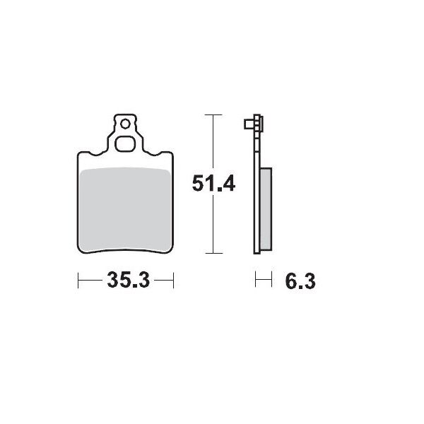 Moto-Master Racing Brake Pads Offroad