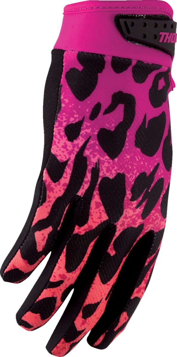 THOR Launchmode Crosshandskar Svart/ Fuchsia/ Rosa/ Röd - 3