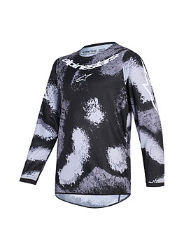 Alpinestars Youth Fluid Lahnd Crossipaita Camo/ Harmaa