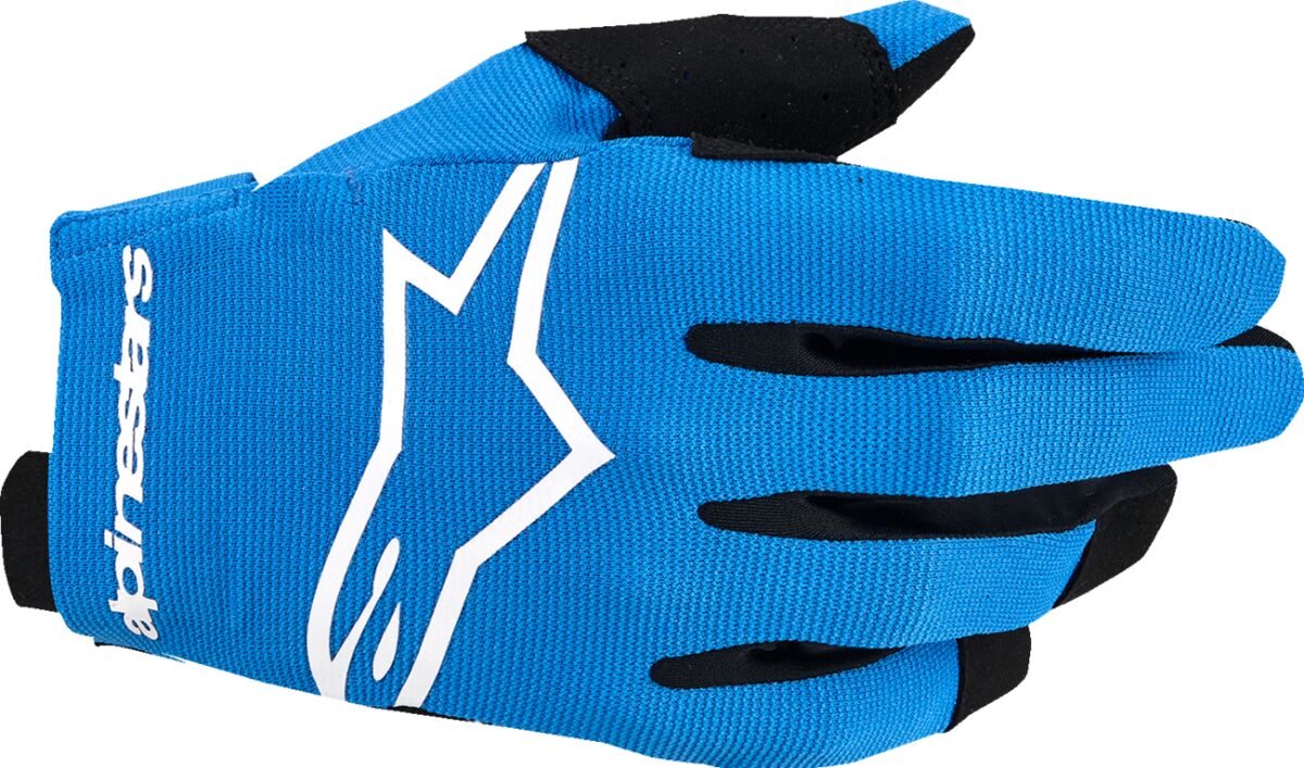 Alpinestars Youth Radar Crosshandsker Sort/ UCLA Blue/ Hvid Radar