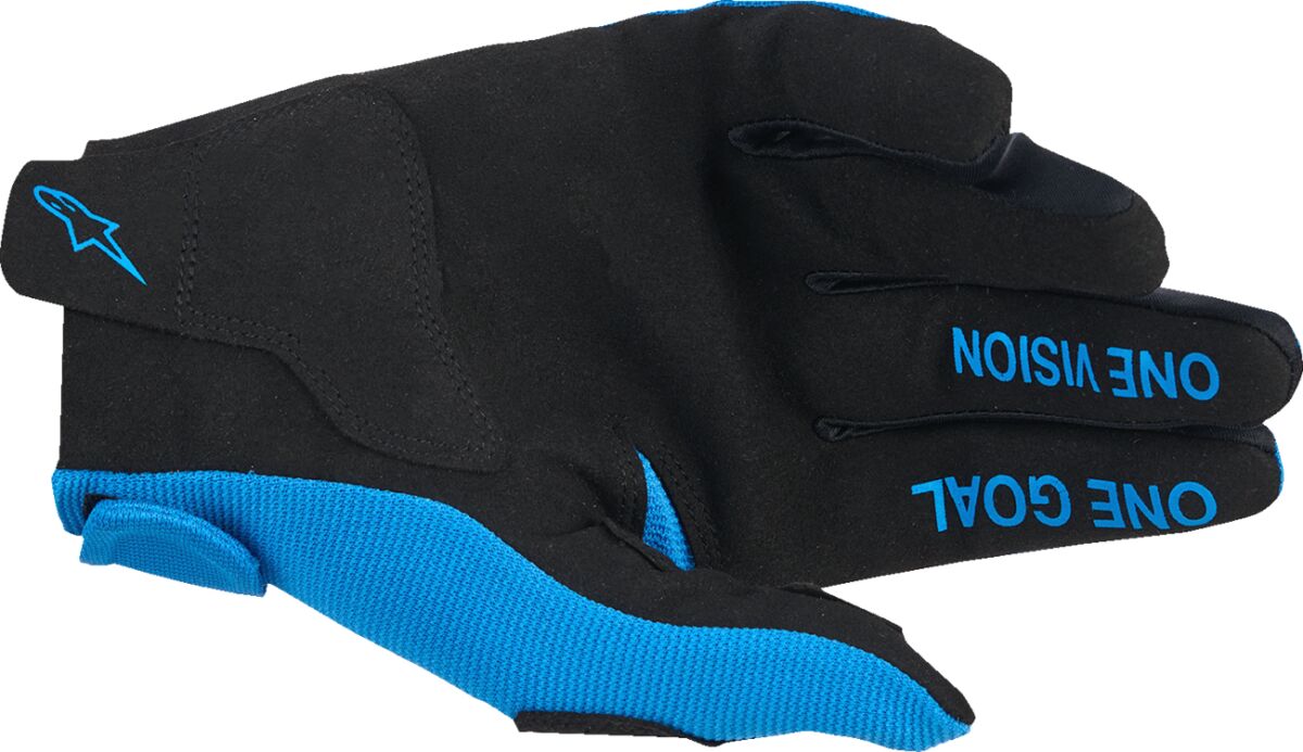 Alpinestars Youth Radar Crosshandsker Sort/ UCLA Blue/ Hvid Radar - 2
