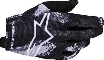 Alpinestars Youth Radar Crossihanskat Musta/ Camo Iron/ Harmaa Radar