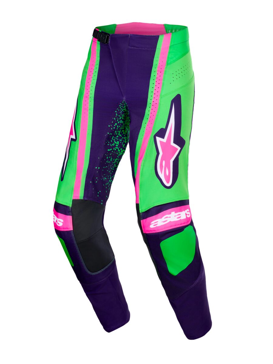 Alpinestars Techstar Nomur Crossbyxor Lila/ Röd/ Vit