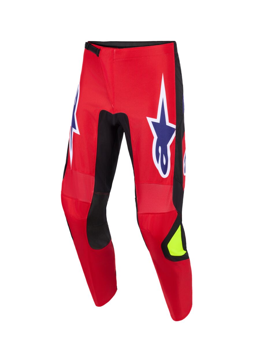 Alpinestars Fluid Grid Crossbroek Zwart/ Purper/ Rood