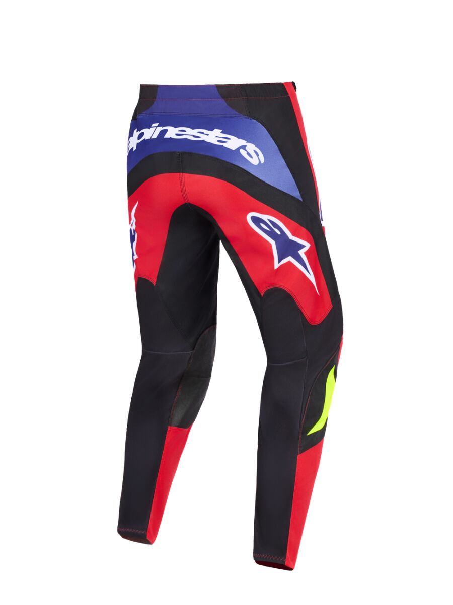Alpinestars Fluid Grid Crossbroek Zwart/ Purper/ Rood - 2