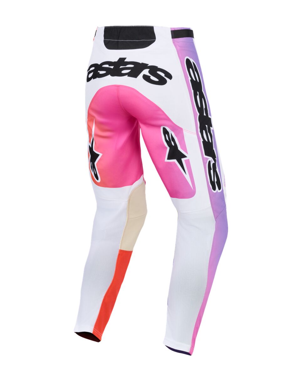 Alpinestars Racer Air Portl Crossbyxor Orange/ Rosa/ Lila/ Vit - 2