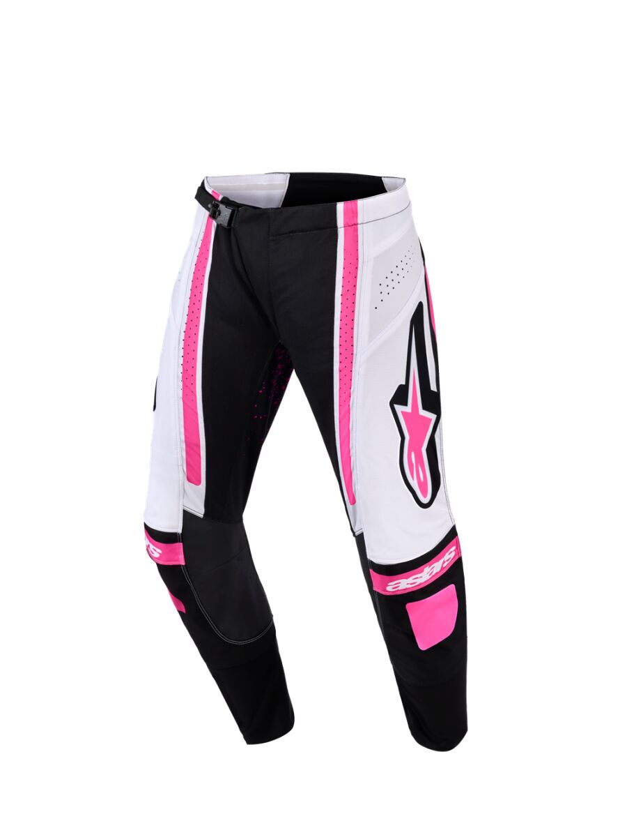 Alpinestars Stella Techstar Nomur Crossbyxor Svart/ Rosa/ Vit