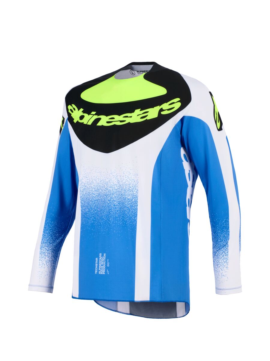 Alpinestars Techstar Knif Crosströja Svart/ Blå/ Gul