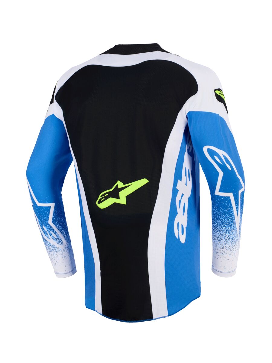 Alpinestars Techstar Knif Crosströja Svart/ Blå/ Gul - 2
