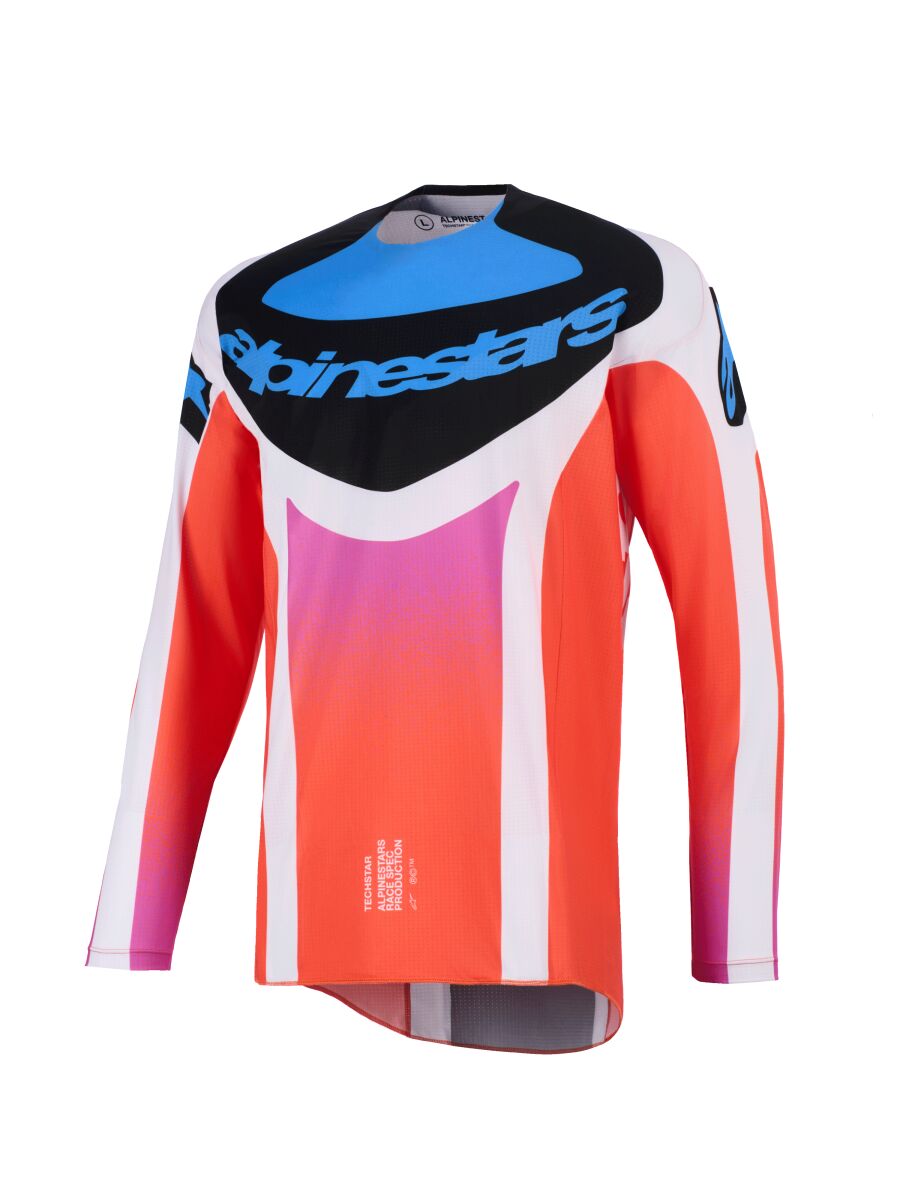 Alpinestars Techstar Knif Crosstrøje Sort/ Grå/ Orange
