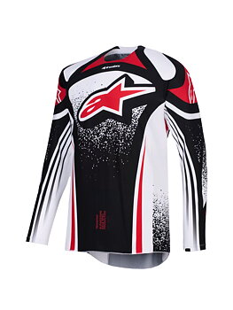 Alpinestars Techstar Nomur Crosstrøye Svart/ Rød/ Hvit